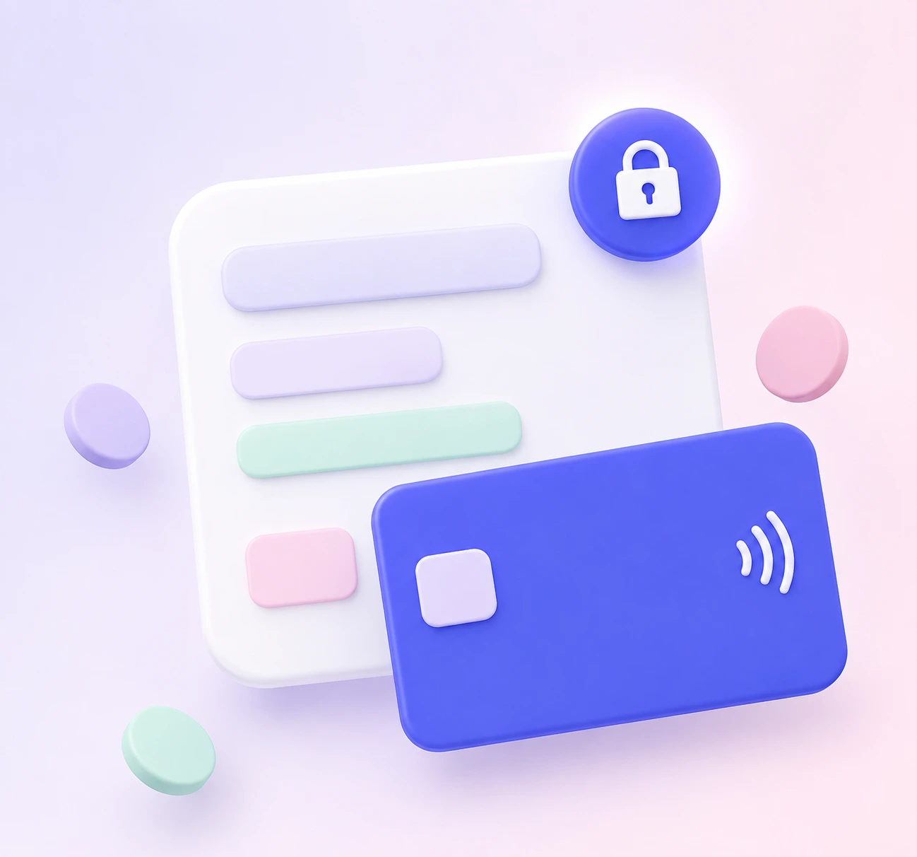 Paying a deposit online in Belle with a bank card